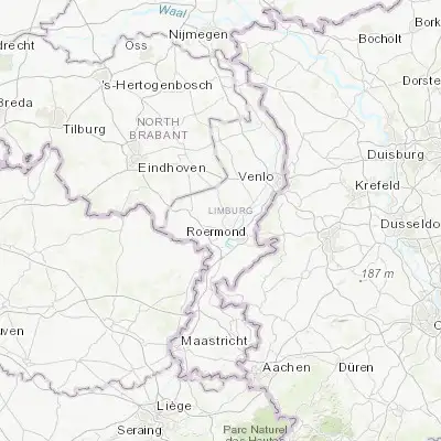 Map showing location of Heythuysen (51.250000, 5.898610)