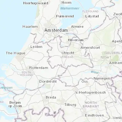Map showing location of IJsselstein (52.020000, 5.043060)