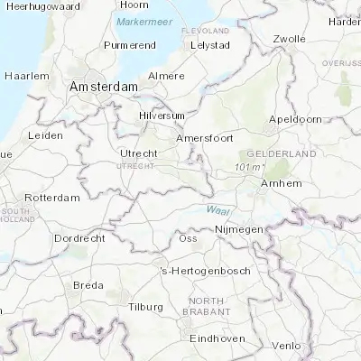 Map showing location of Leersum (52.011670, 5.427780)