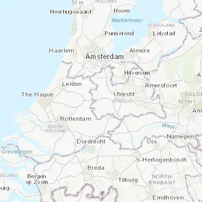 Map showing location of Linschoten (52.062500, 4.915280)