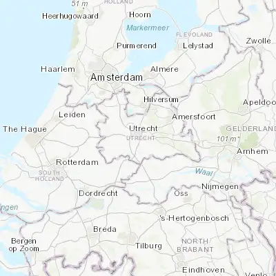 Map showing location of Lunetten (52.061780, 5.134740)
