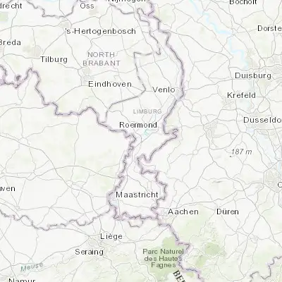 Map showing location of Maasbracht (51.139290, 5.886270)