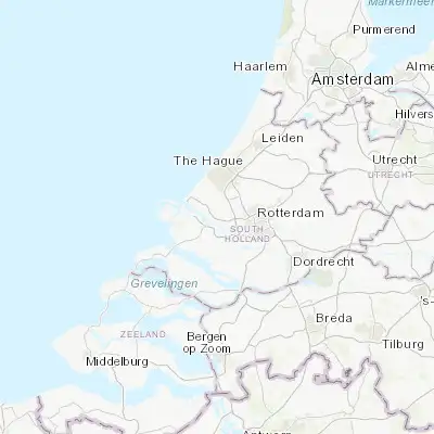 Map showing location of Maasland (51.934170, 4.272220)