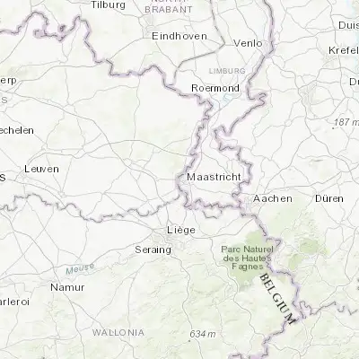 Map showing location of Malberg (50.862440, 5.654190)