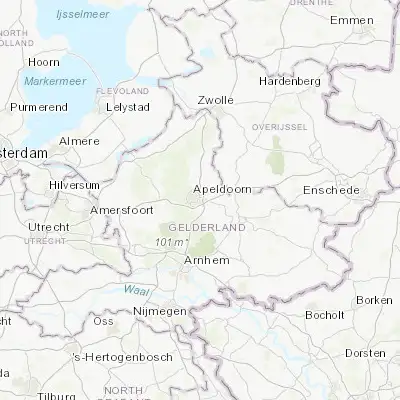 Map showing location of Matendonk (52.197660, 6.011150)