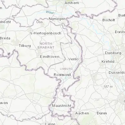 Map showing location of Meijel (51.344170, 5.884720)
