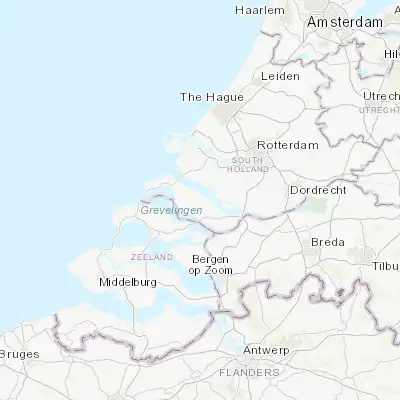 Map showing location of Middelharnis (51.757500, 4.165280)