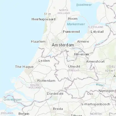 Map showing location of Mijdrecht (52.206670, 4.862500)