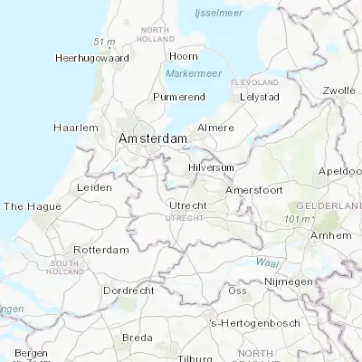 Map showing location of Nieuw-Loosdrecht (52.199170, 5.138890)