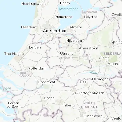 Map showing location of Nieuwegein (52.029170, 5.080560)