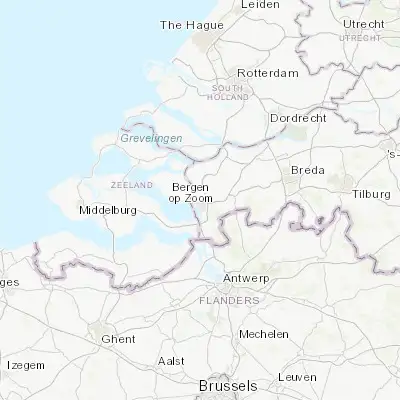 Map showing location of Noordgeest (51.509170, 4.279170)