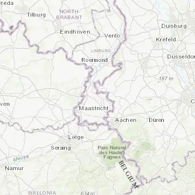 Map showing location of Oirsbeek (50.950830, 5.908330)