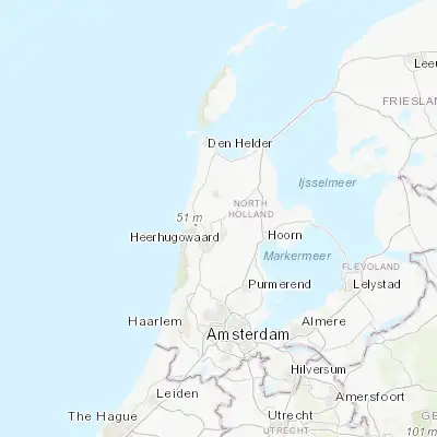 Map showing location of Oudkarspel (52.715830, 4.805560)