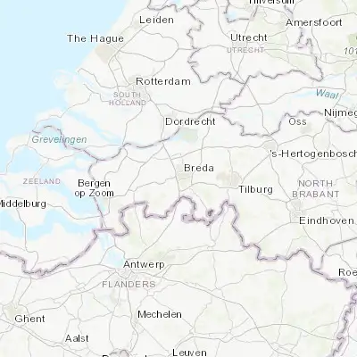 Map showing location of Princenhage (51.576320, 4.739060)