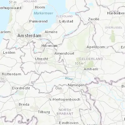 Map showing location of Renswoude (52.073330, 5.540280)
