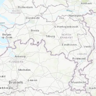 Map showing location of Reusel (51.362500, 5.165280)