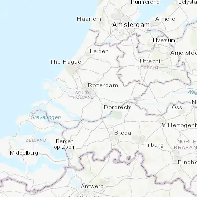 Map showing location of Rijsoord (51.850830, 4.595830)