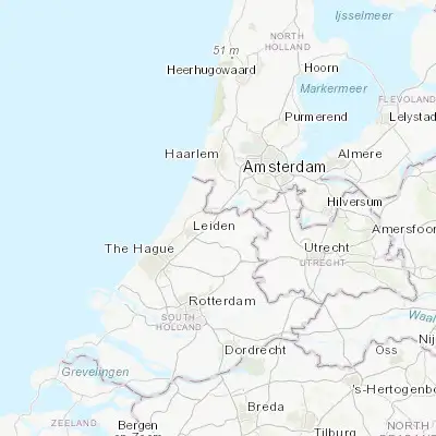 Map showing location of Roelofarendsveen (52.203330, 4.633330)