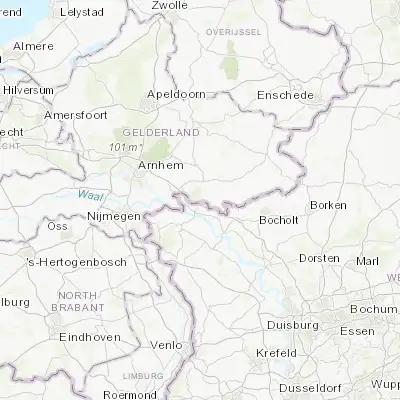 Map showing location of 's-Heerenberg (51.876700, 6.258770)