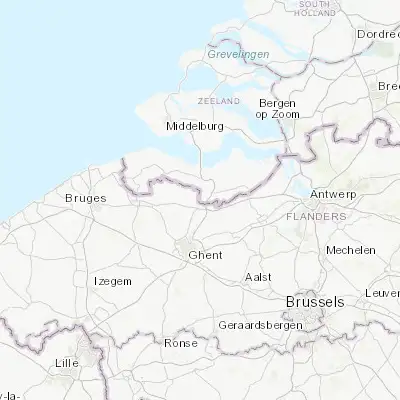 Map showing location of Sas van Gent (51.227500, 3.798610)