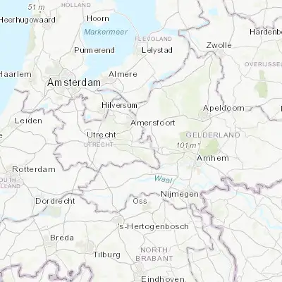 Map showing location of Scherpenzeel (52.080000, 5.488890)
