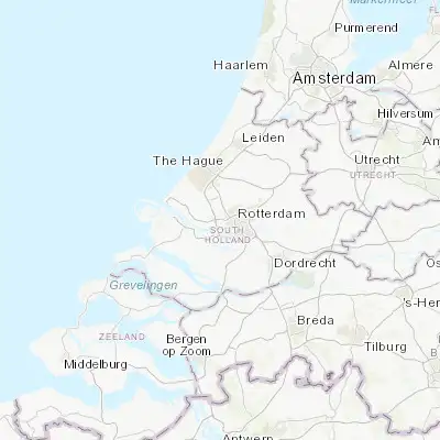 Map showing location of Schiedam (51.919170, 4.388890)