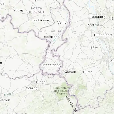 Map showing location of Schinveld (50.969170, 5.979170)