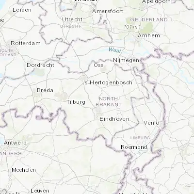 Map showing location of Sint-Oedenrode (51.567500, 5.459720)