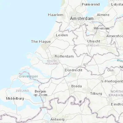 Map showing location of Slikkerveer (51.885310, 4.604940)