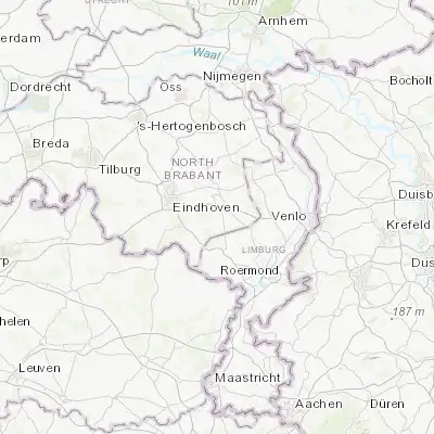 Map showing location of Someren (51.385000, 5.711110)