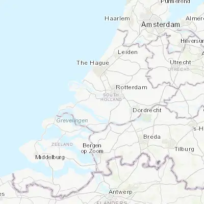 Map showing location of Spijkenisse (51.845000, 4.329170)
