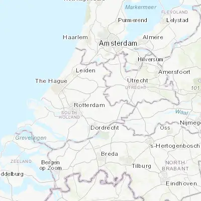 Map showing location of Stolwijk (51.972500, 4.773610)
