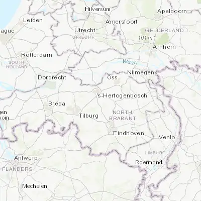 Map showing location of Theereheide (51.638430, 5.337290)