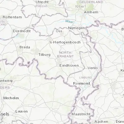 Map showing location of Tongelre (51.448890, 5.519780)