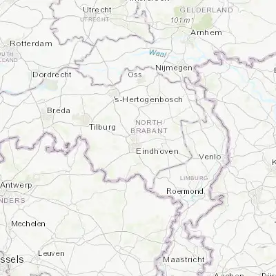 Map showing location of Vaartbroek (51.479540, 5.498060)