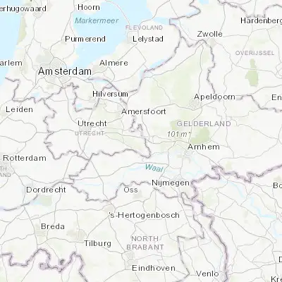 Map showing location of Veenendaal (52.028630, 5.558910)
