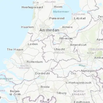 Map showing location of Veldhuizen (52.075370, 5.012340)