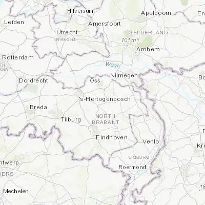 Map showing location of Ven (51.640000, 5.550000)
