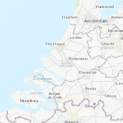 Map showing location of Vlaardingen (51.912500, 4.341670)
