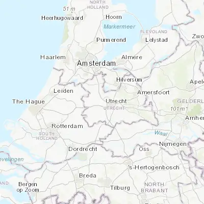 Map showing location of Vleuten (52.105830, 5.015280)