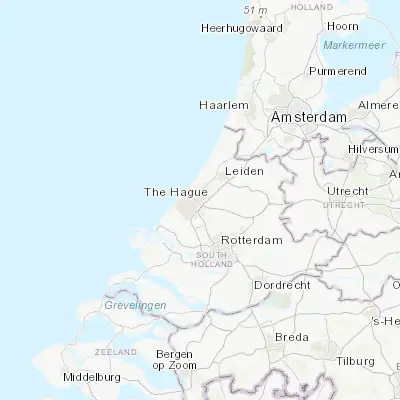 Map showing location of Voorburg (52.074170, 4.359720)