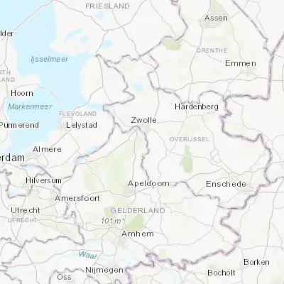 Map showing location of Wapenveld (52.429170, 6.073610)