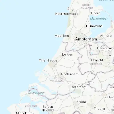 Map showing location of Wassenaar (52.145830, 4.402780)