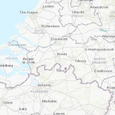 Map showing location of Zandberg (51.573330, 4.784720)