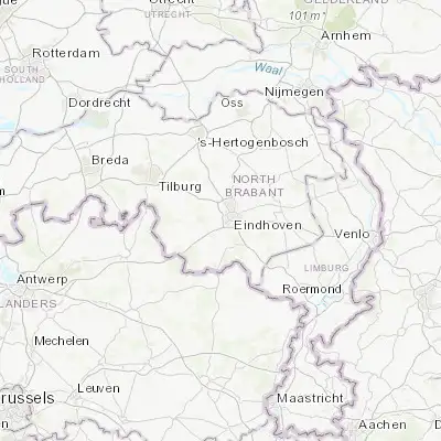 Map showing location of Zeelst (51.424210, 5.415660)