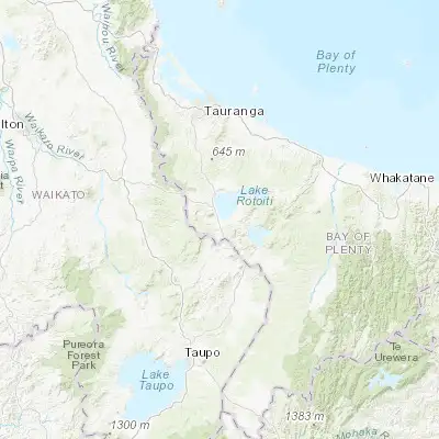 Map showing location of Rotorua (-38.138740, 176.245160)
