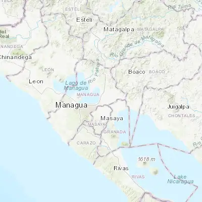 Map showing location of Tipitapa (12.197320, -86.097060)