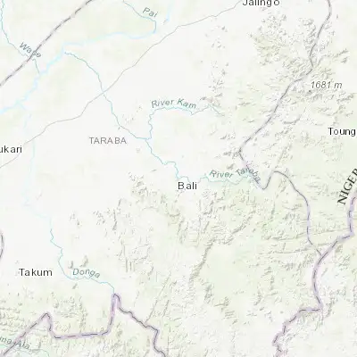 Map showing location of Beli (7.858680, 10.971870)