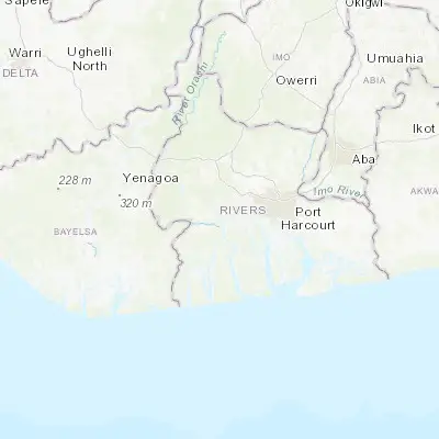 Map showing location of Degema Hulk (4.761450, 6.749570)