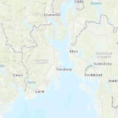 Map showing location of Åsgårdstrand (59.349380, 10.469480)